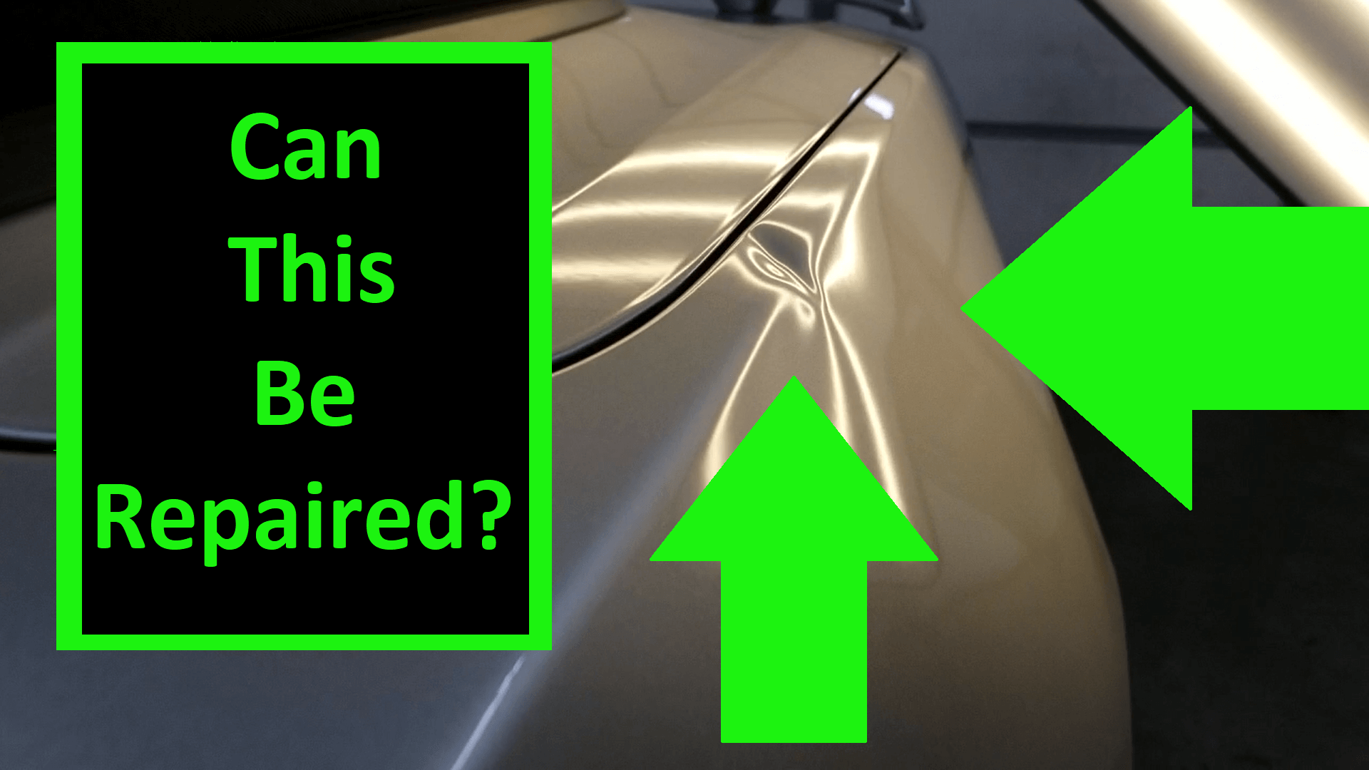 Body Line Dent Repair - Paintless Dent Removal - Sioux Falls