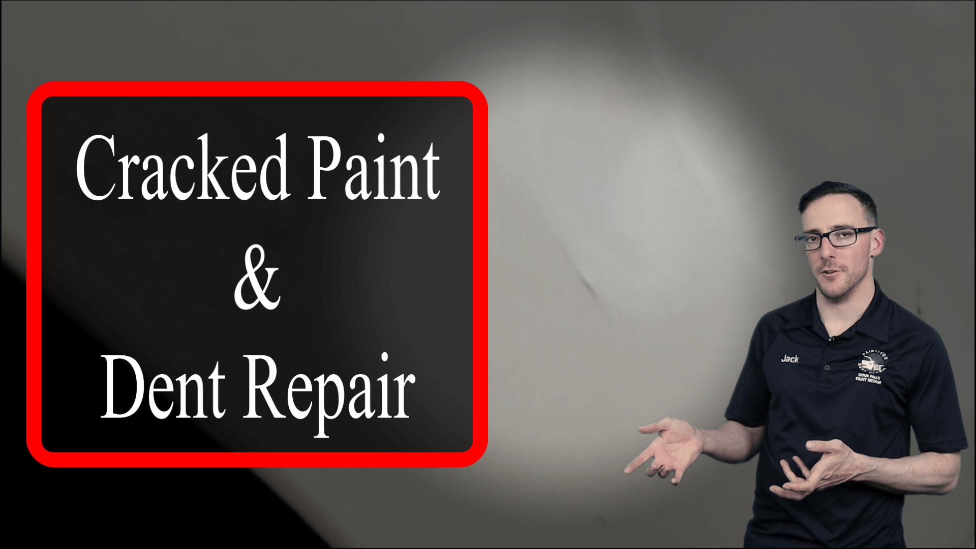 Cracked Paint Dent Repair Sioux Falls paintless dent repair