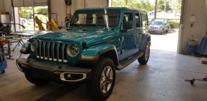 Jeep Wrangler Hail Damage repair and removal