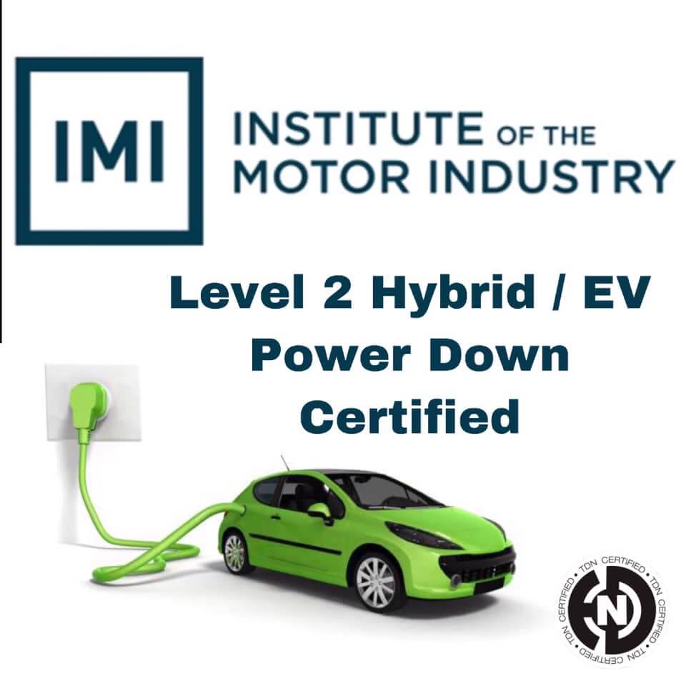 Hybrid and Electric Vehicle Power Down Certified - Sioux Falls Dent Repair