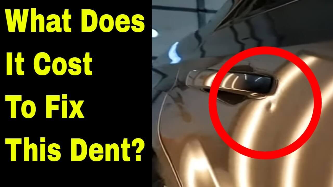 Door dent repair pricing breakdown - Sioux Falls Dent Repair - Paintless Dent Repair