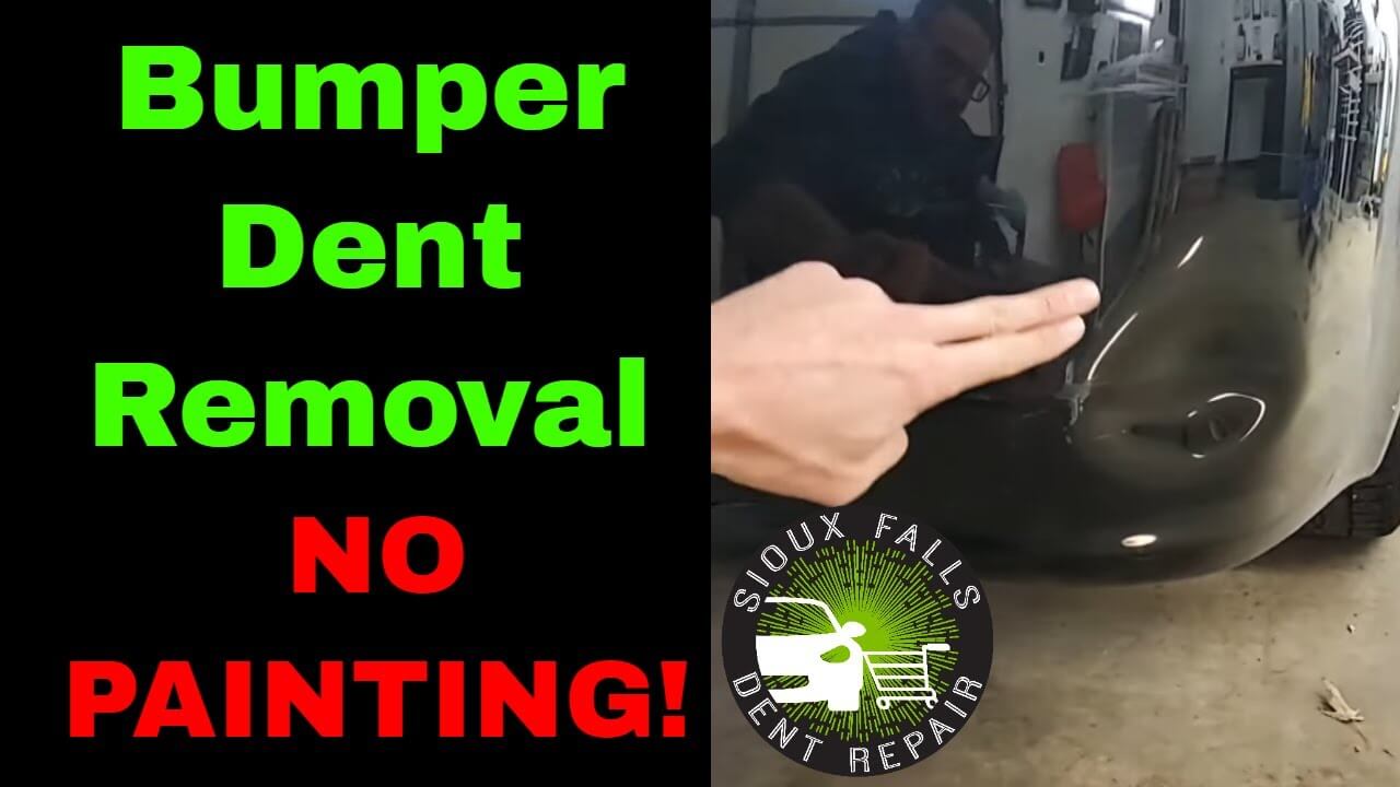 Plastic Bumper Dent Removal - Paintless Dent Repair - Sioux Falls Dent Repair