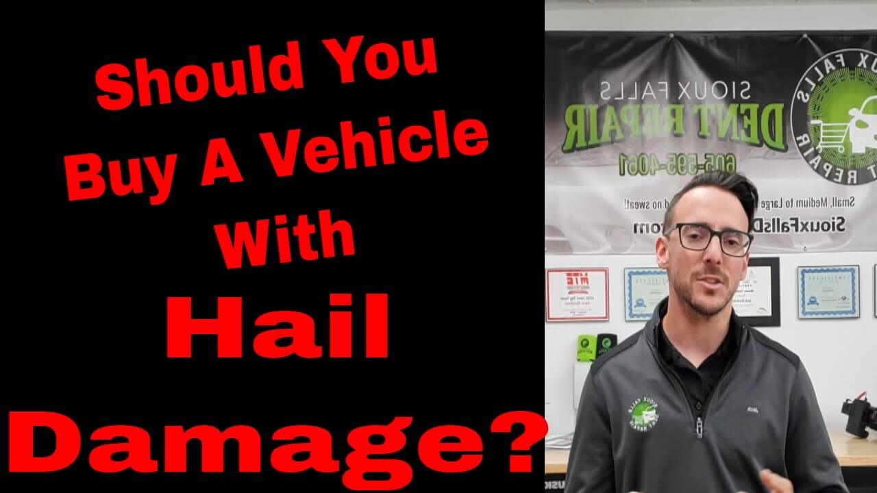 should you buy a vehicle with hail damage - paintless dent removal for hail damage repairs