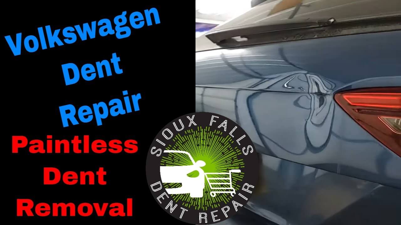 Volkswagen dent repair - Paintless dent removal in Sioux Falls, South Dakota