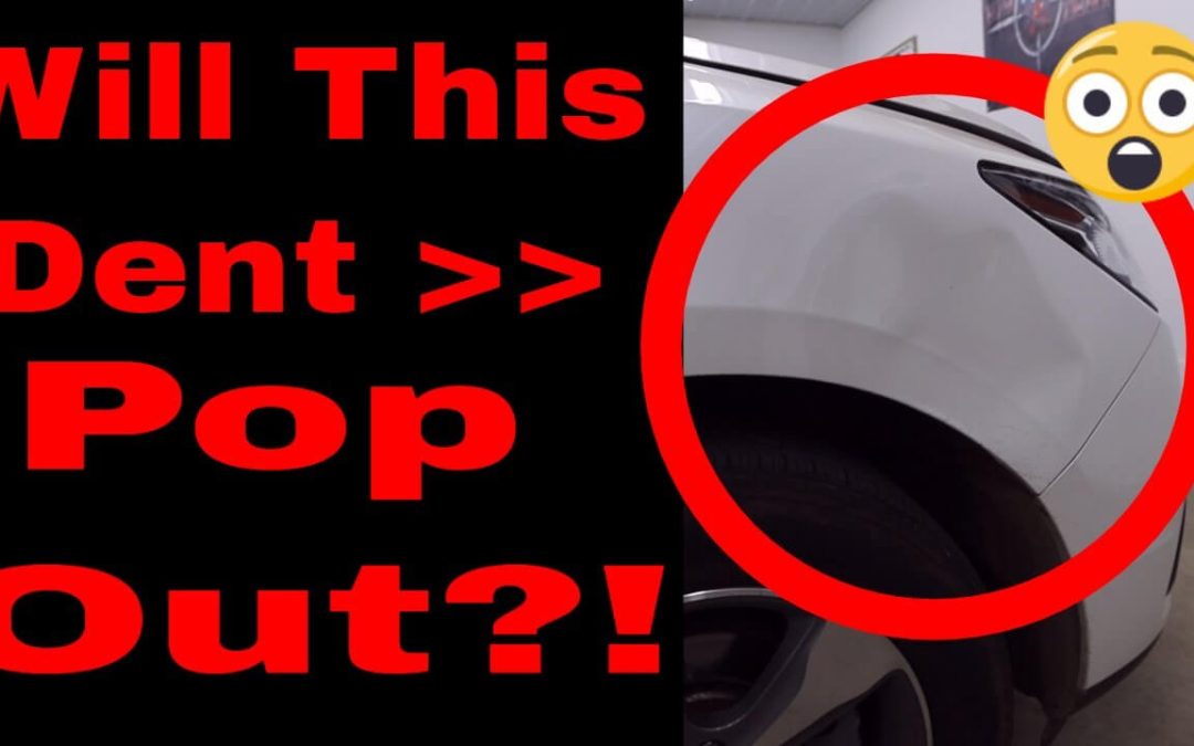 Will this dent pop out?  Acura Paintless Dent Removal