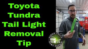 toyota tail light removal - Sioux Falls Dent Repair