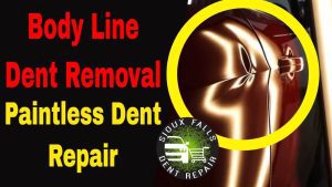 Body Line dent removal for paintless dent repair