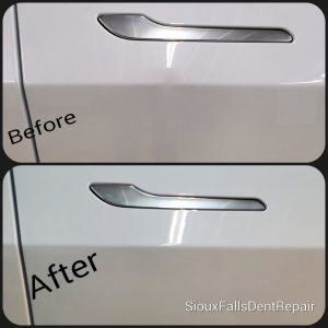 Tesla Body Line Dent Repair