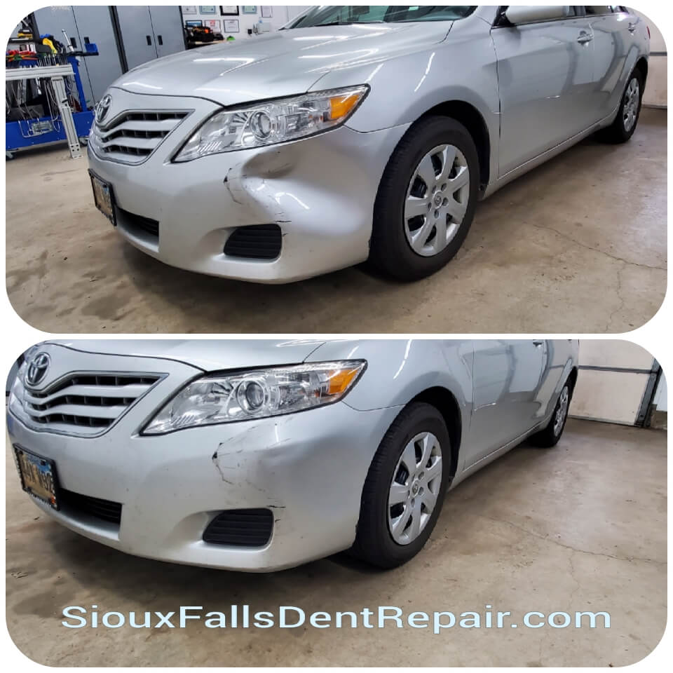 Toyota Bumper Dent Removal - Sioux Falls Dent Repair