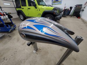 Victory Motorcycle Gas Tank - Moto PDR - Sioux Falls Dent Repair